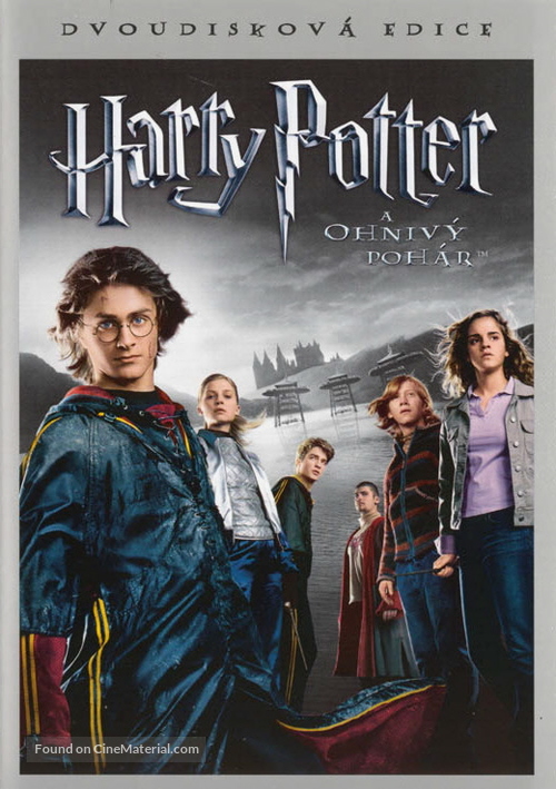 Harry Potter and the Goblet of Fire - Czech DVD movie cover