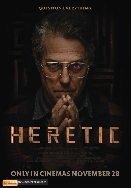 Heretic - Australian Movie Poster