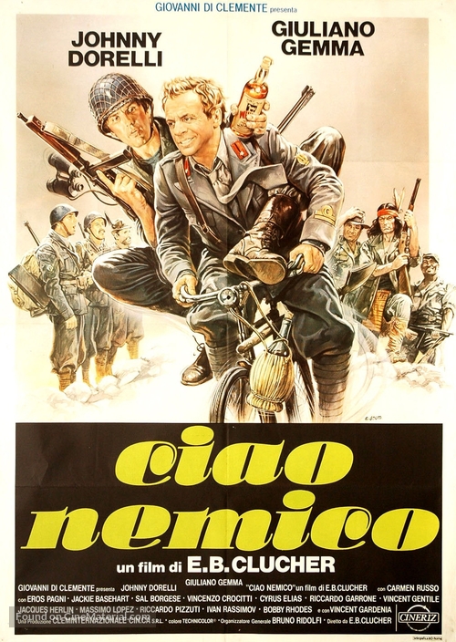 Ciao nemico - Italian Movie Poster