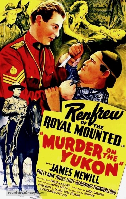Murder on the Yukon - Movie Poster