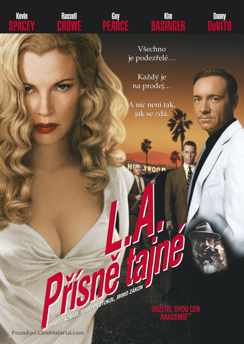 L.A. Confidential - Czech DVD movie cover