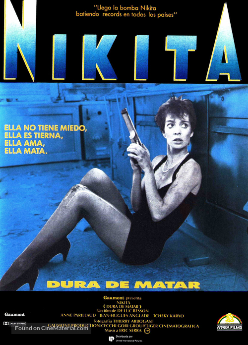 Nikita - Spanish Movie Poster