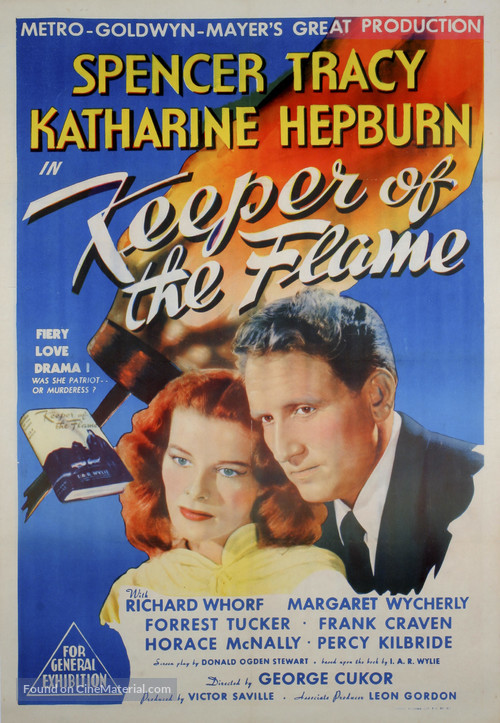 Keeper of the Flame - Australian Movie Poster