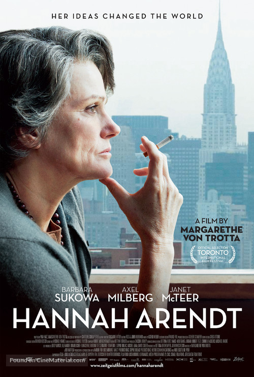 Hannah Arendt - Movie Poster