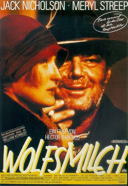 Ironweed - German Movie Poster