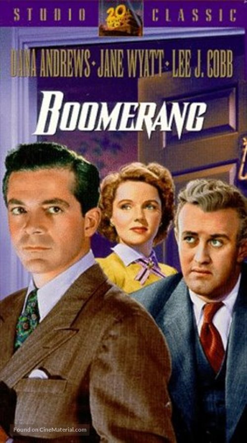 Boomerang! - VHS movie cover