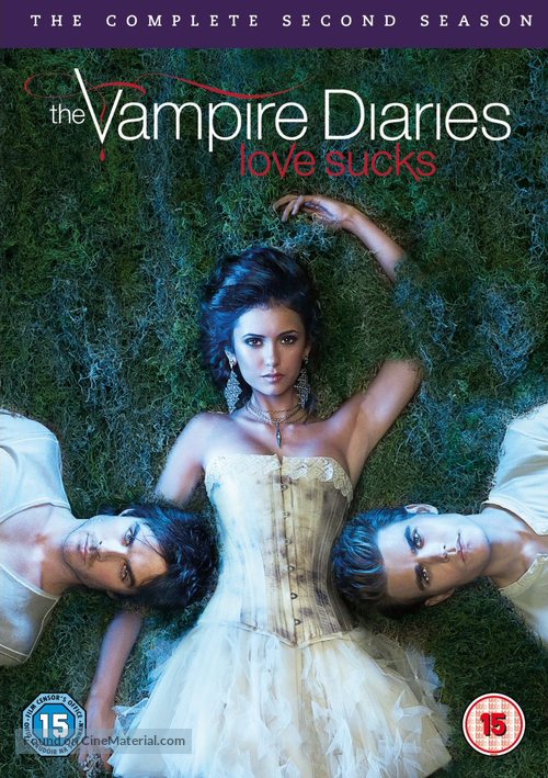 &quot;The Vampire Diaries&quot; - DVD movie cover