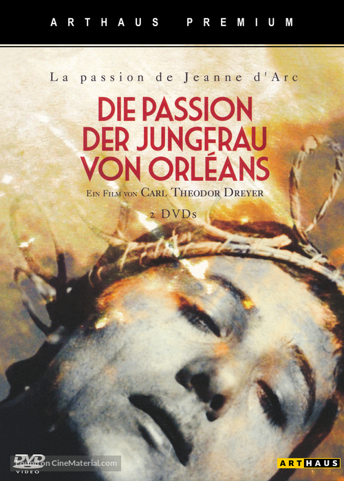 La passion de Jeanne d&#039;Arc - German DVD movie cover