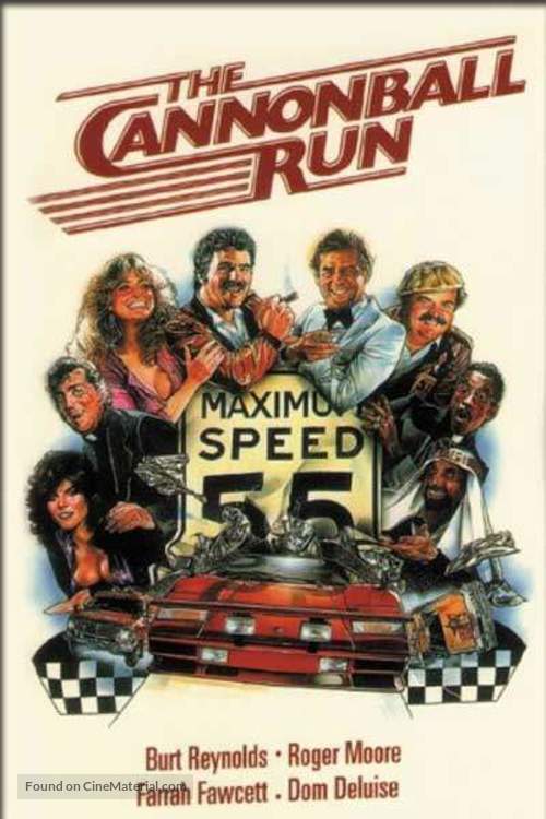 The Cannonball Run - VHS movie cover