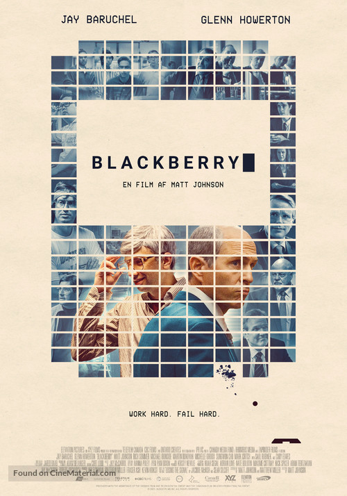 BlackBerry - Danish Movie Poster