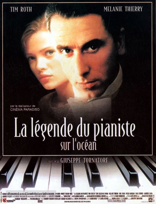 La leggenda del pianista sull&#039;oceano - French Movie Poster