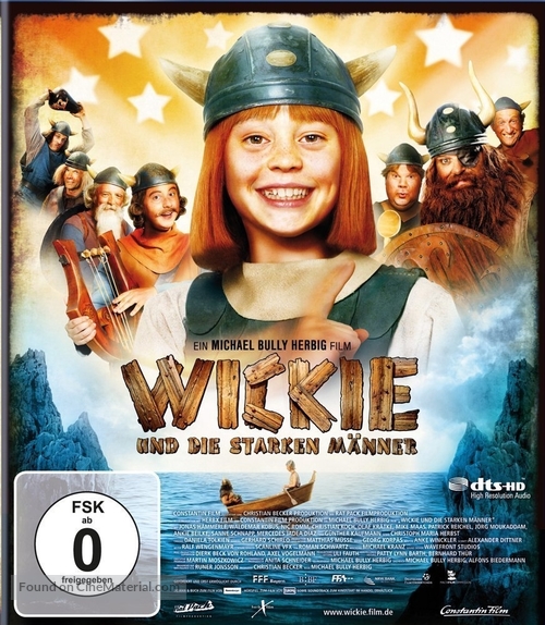 Wickie und die starken M&auml;nner - German Blu-Ray movie cover