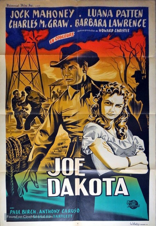 Joe Dakota - French Movie Poster