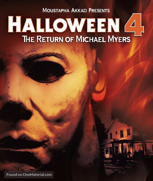 Halloween 4: The Return of Michael Myers - Blu-Ray movie cover