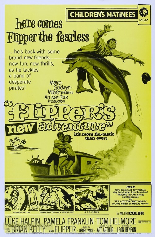 Flipper&#039;s New Adventure - Movie Poster