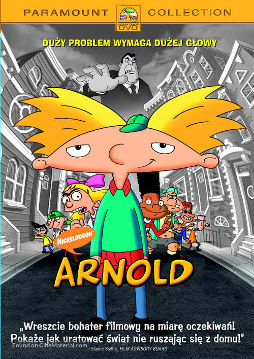 Hey Arnold! The Movie - Polish DVD movie cover