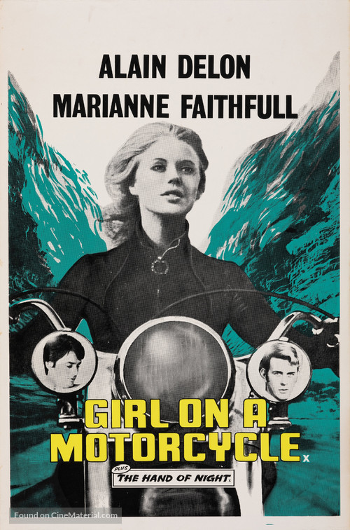The Girl on a Motocycle - British Movie Cover