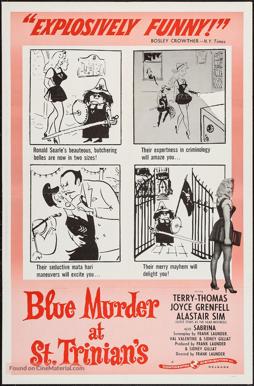 Blue Murder at St. Trinian&#039;s - Movie Poster
