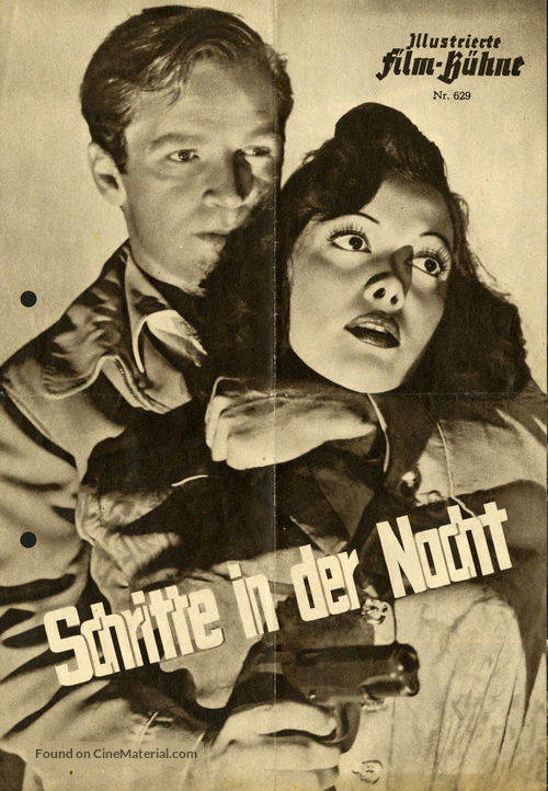 He Walked by Night - German poster