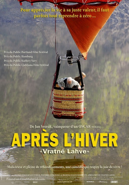 Vratn&egrave; lahve - Swiss Movie Poster