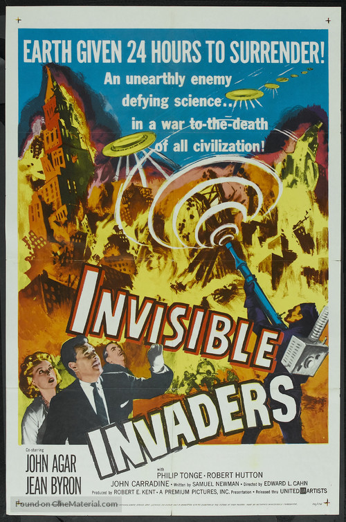 Invisible Invaders - Movie Poster