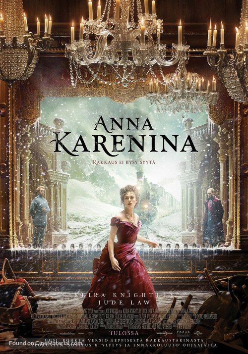 Anna Karenina - Finnish Movie Poster