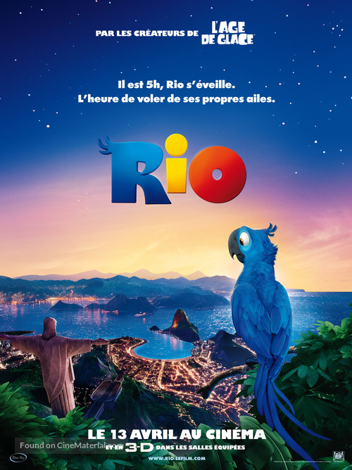 Rio - French Movie Poster