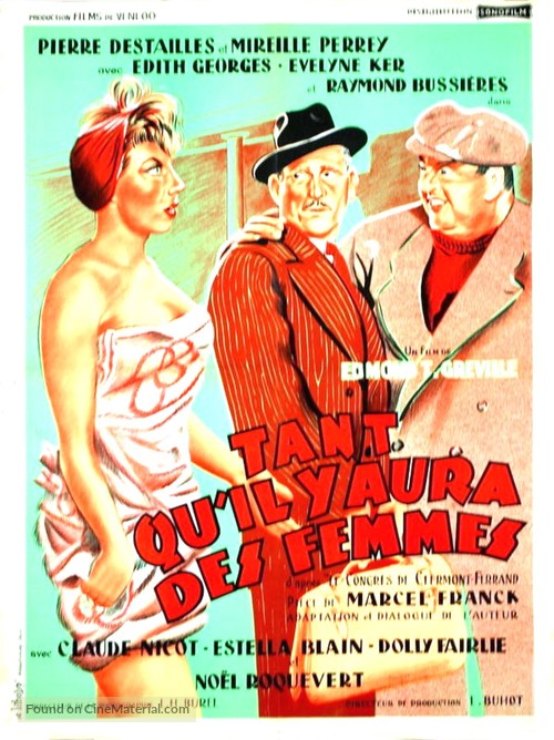Tant qu&#039;il y aura des femmes - French Movie Poster