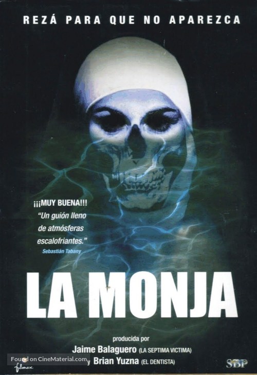 La monja - Brazilian DVD movie cover