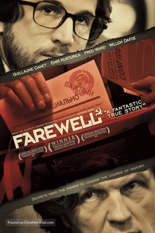L&#039;affaire Farewell - DVD movie cover