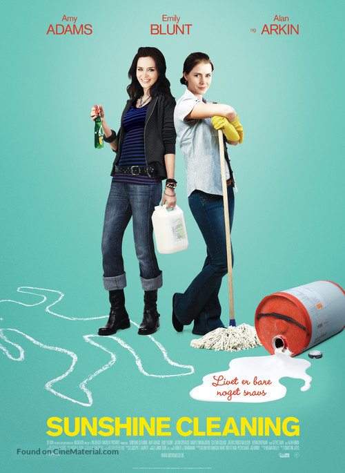 Sunshine Cleaning - Danish Movie Poster