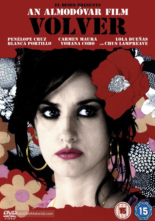 Volver - British DVD movie cover