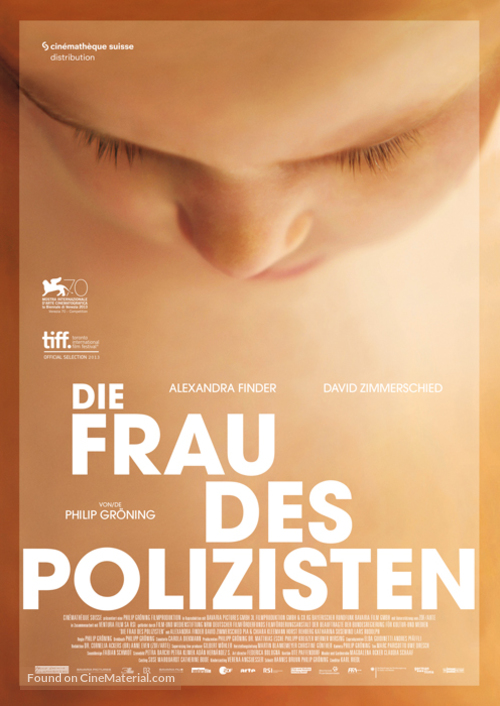 Die Frau des Polizisten - Swiss Movie Poster