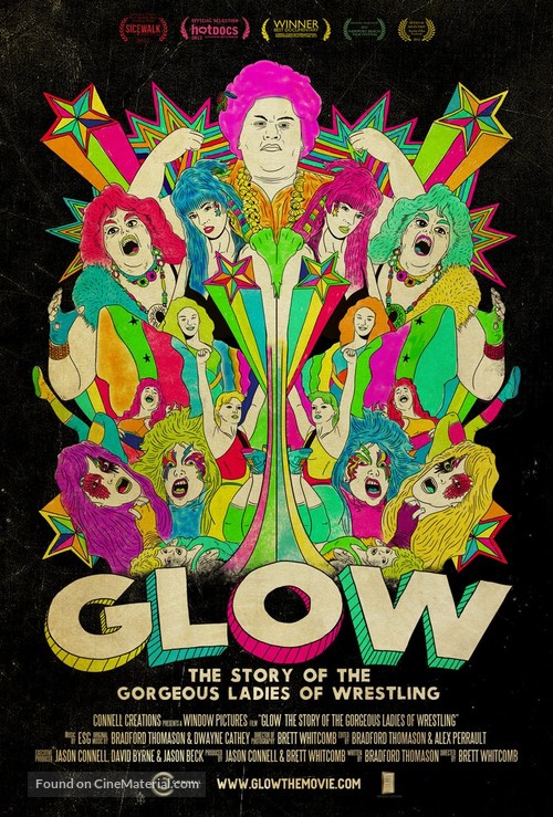 GLOW: The Story of the Gorgeous Ladies of Wrestling - Movie Poster