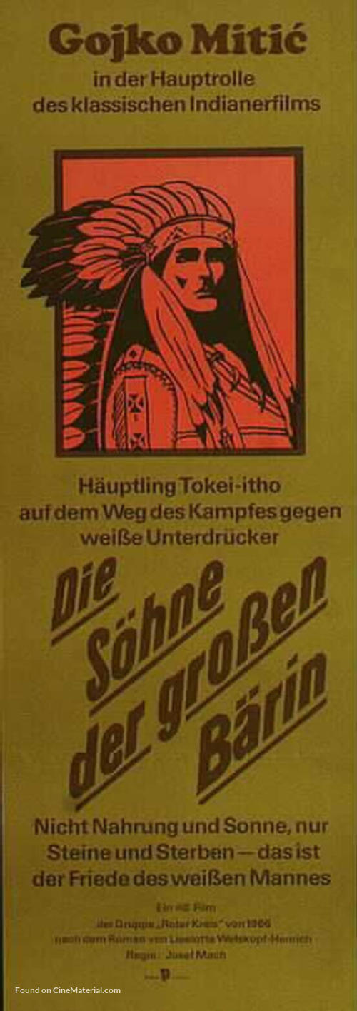 S&ouml;hne der gro&szlig;en B&auml;rin, Die - German Movie Poster