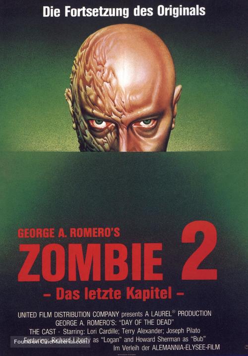 Day of the Dead - German Movie Poster