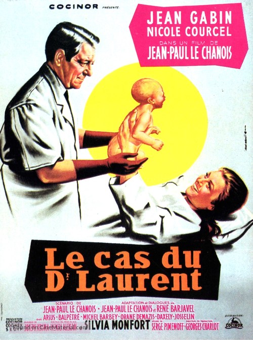 Le cas du Dr Laurent - French Movie Poster