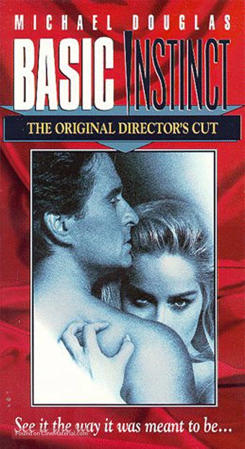 Basic Instinct - VHS movie cover