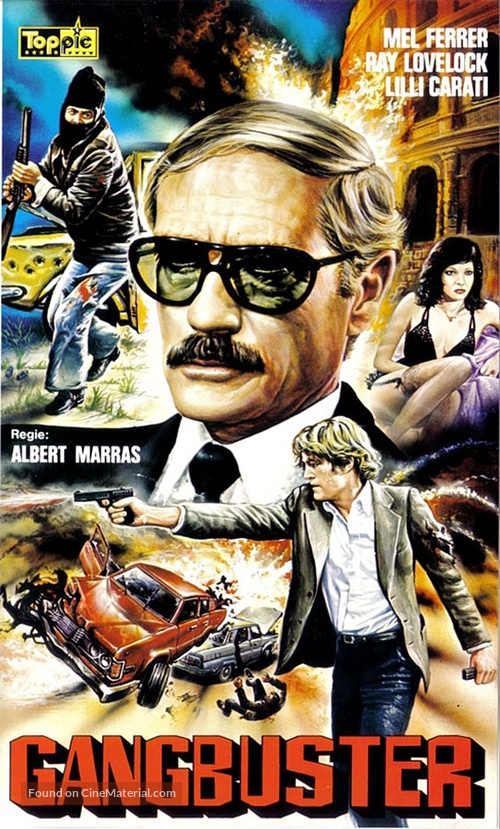 L&#039;avvocato della mala - German VHS movie cover