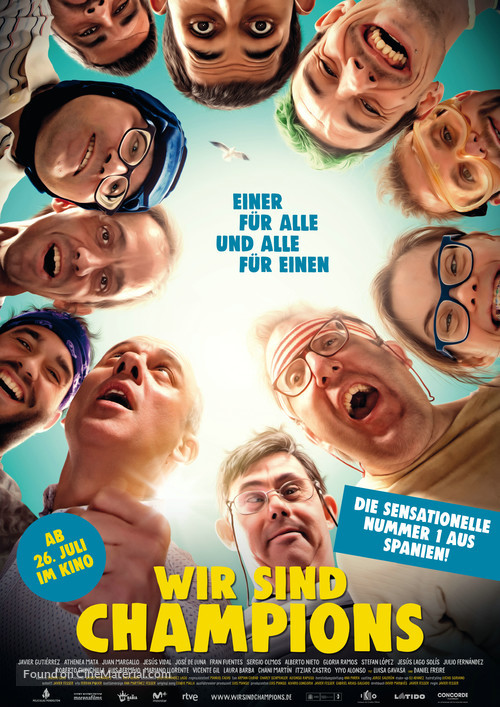 Campeones - German Movie Poster