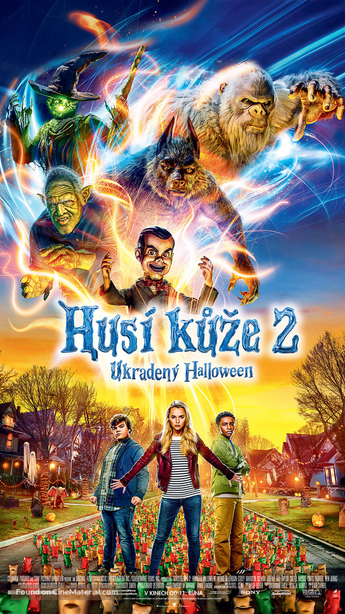 Goosebumps 2: Haunted Halloween - Czech Movie Poster