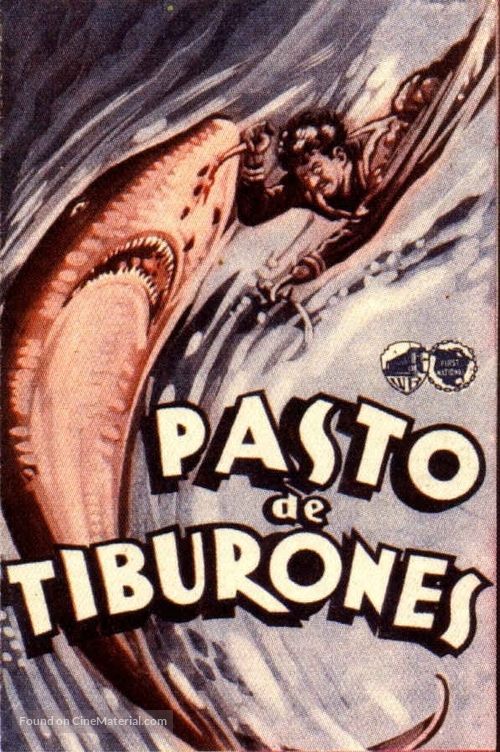 Tiger Shark - Spanish Movie Poster