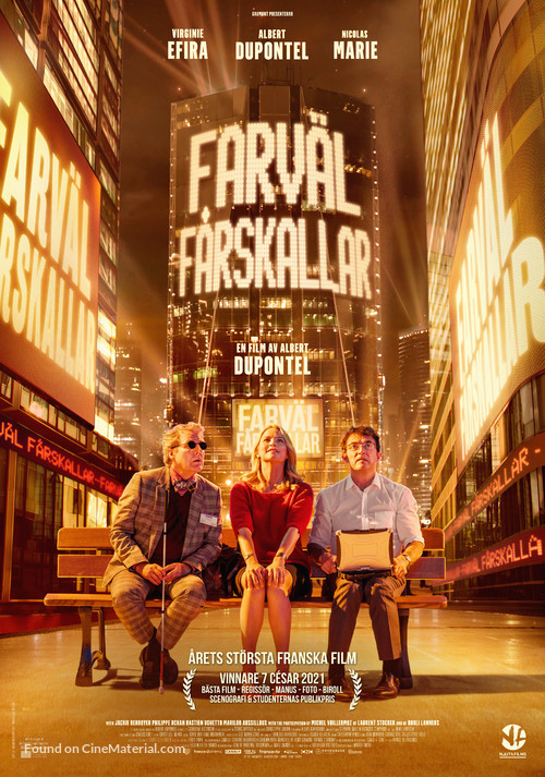 Adieu les cons - Swedish Movie Poster