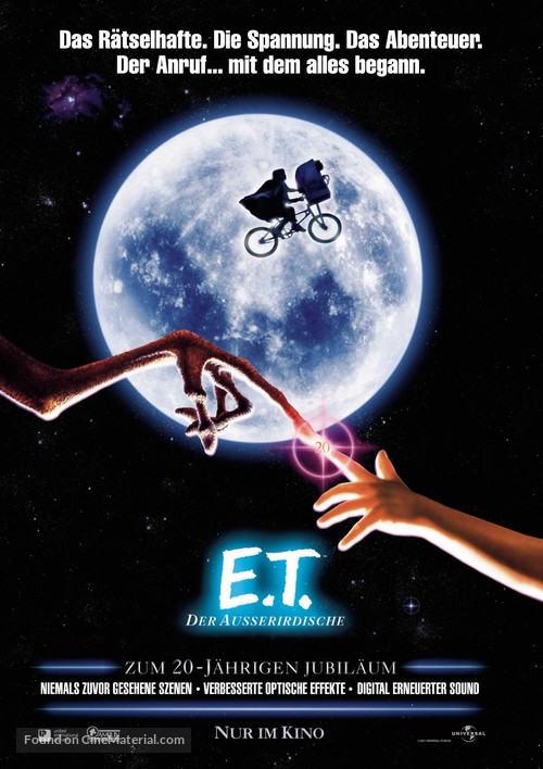 E.T. The Extra-Terrestrial - German Movie Poster