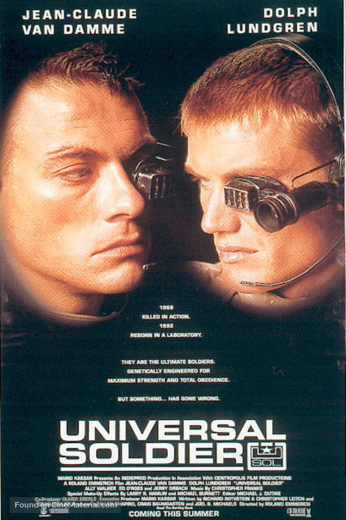 Universal Soldier - Movie Poster
