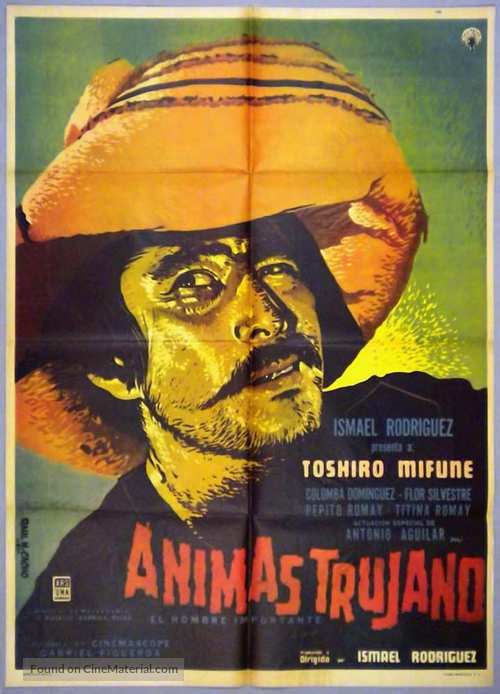 &Aacute;nimas Trujano (El hombre importante) - Mexican Movie Poster