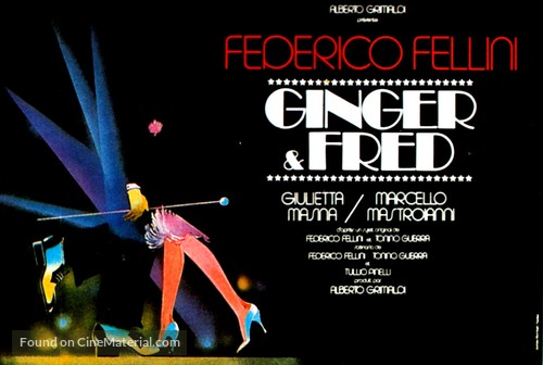 Ginger e Fred - French Movie Poster