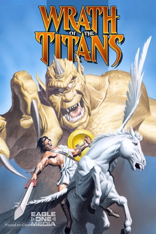 Wrath of the Titans - DVD movie cover