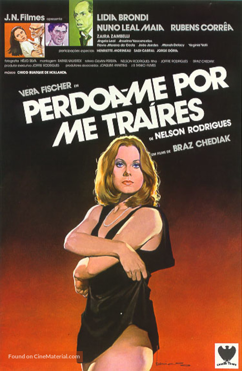 Perdoa-me Por Me Tra&iacute;res - Brazilian Movie Poster