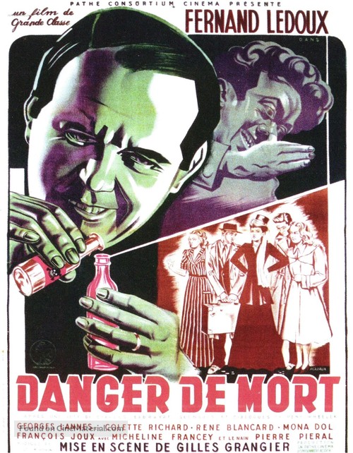 Danger de mort - French Movie Poster